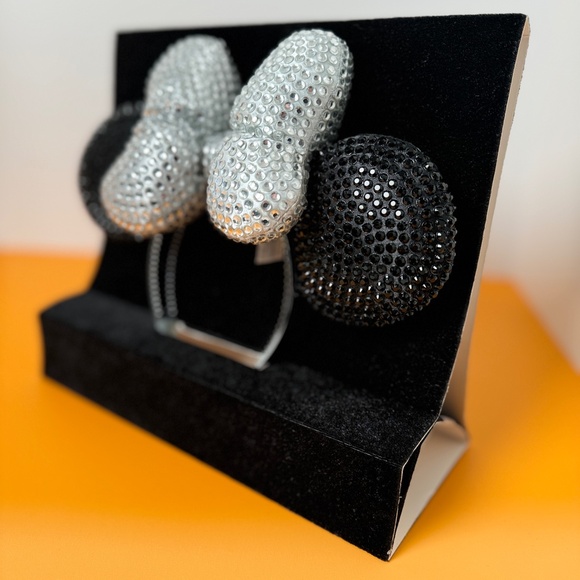 Disney 60th Minnie Mouse Ears Swarovski Headband Arribas Tiara Crystal - LE - Picture 4 of 16